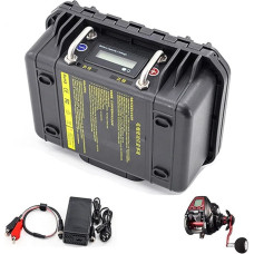 12V 24V 20Ah 30Ah 40Ah 50Ah Elektrinė angelė Ličio akumuliatorius Meeresangelboot akumuliatorius Wiederaufladbare elektrische Kabelrollen-Batterien