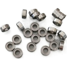 10 Stück SMR104ZZ CB Luftlager 4x10x4mm ABEC-7 Edelstahl Hybrid Keramik Kugellager for Ozean Angelrollen MR104 Zubehör