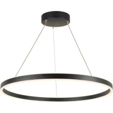 SLV One 80 PD Dali UP/DOWN/Living Room Lamp, Indoor Lighting, Hanging Light, Dining Room, LED, Ceiling Light/CCT Switch 3000/4000K, 34W, 1270lm, Black, Dimmable, 1004763