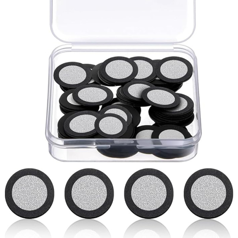 Magnetinis 3D nuskaitymas, 100 vnt. 3D magnetinio nuskaitymo padėties taikinių, tikslus nuskaitymas, labai atspindintis atskaitos taškas, sekimo taškas (vidinis 12,0 mm, išorinis 19 mm)