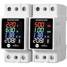 Digitaler Stromzähler zur genauen Messung von Spannung, Strom und Leistung in Wohn- und Gewerbeimmobilien