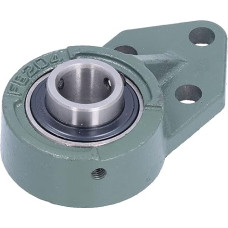 UCFB204 Three Bolt Flange Mounted Bearing, Inner Diameter: 2cm/0.79