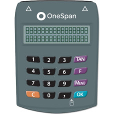 OneSpan Vasco DIGIPASS 836, TAN Generator for Online Banking, ChipTAN Comfort, Manual and Sm@rtTAN Optic, LCD Display, Compatible with Savings Banks and VR Banks
