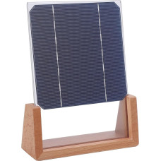 Monokristalinė saulės baterija, 3 W, 22 % didelio konversijos efektyvumo, mokomoji saulės baterija, fotovoltinė baterija, skirta mokslo pamokoms, demonstravimui, bendrabučio apdailai