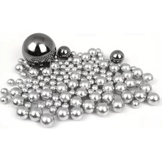 ZHGUIMING Präzisions-Aluminiumkugel 0,5/0,6/0,7/0,8/0,9/1/1,1/1,2/1,3/1,4/1,5/1,588-70 mm, lengvas, glotnus, 1060/10700 Aliuminio perlai(2.2mm-1000vnt.)