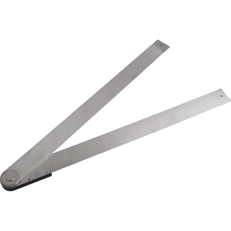 Digitaler Winkelmesser Winkelmesser 0-360° mit LCD-Display, Edelstahl-Messwerkzeug, metrisch und für Imperial Dual System, Verriegelungsknopf für Easy A (300 mm)
