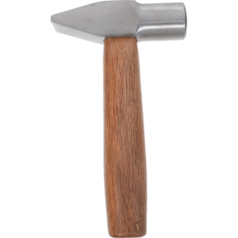 Mažas medinis plaktukas su medine rankena, kompaktiškas trumpas plaktukas juvelyriniams dirbiniams gaminti, taisyti ir stovyklauti, neslystantis buitinis plaktukas tiksliam darbui