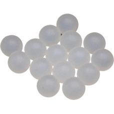 12 mm Polypropylen PP Vollkunststoffkugeln Präzisionskugel for Kugelhähne und Lager mit geringer Belastung(20vnt)