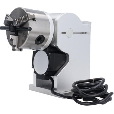 80 mm rotacinis veleno laikiklis CNC frezavimo staklių pavaros galvutė Universalus sukamasis įtaisas su DC24V pavara