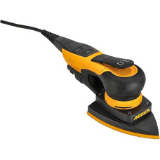 Mirka DEOS II 663 Delta Sander 300 W Triangular Sander, Low-Vibration Orbital Sander for Dust-free Sanding of Wood, Drywall and Metal with Sandpaper, MID6634044