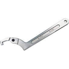 Verstellbarer Halbmond-Hakenschlüssel für Motorrad-Stoßdämpfer und Wasserzählermuttern mit Stahlkonstruktion (51-121 Vierkantkopf)