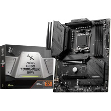 MSI MAG B650 Tomahawk WiFi Gaming Motherboard (AMD AM5, ATX, DDR5, PCIe 4.0, M.2, SATA 6Gb/s, USB 3.2 Gen 2, HDMI/DP, Wi-Fi 6E, AMD Ryzen 7000 Series Desktop Processors)