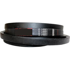 Keilriemen Typ E, E3500-7400 mm, Antriebsriemen aus Hartdrahtgummi for Industrie- und Landmaschinen catholic(E5000mm Li)