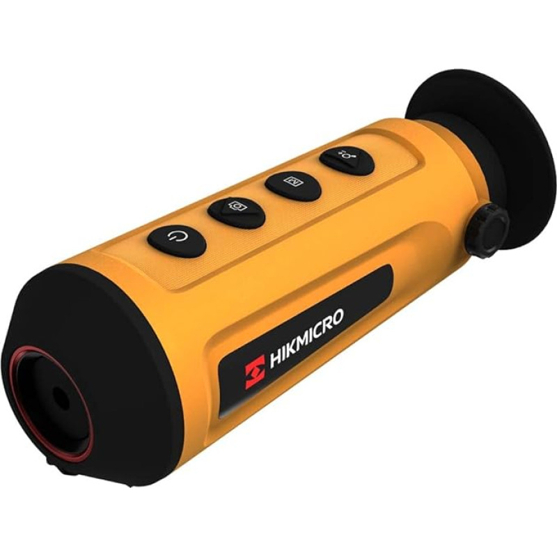 HIKMICRO Budgie S BE07S Nešiojamasis termovizorius / termovizorius, skirtas asmenims ir gyvūnams aptikti, stebėti ir atstumui matuoti, su įmontuota 8 GB atmintimi, 
