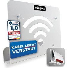 Sieninis laikiklis AVM FritzBox modemo maršrutizatoriui su kabelio valdymu 7690 7590 AX 6660 kabelis 7530 5530 8850 6850 6660 6890 7490