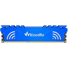 DDR3 stacionarioji atmintis RAM 8GB 1600MHz CL11 U-DIMM kompiuterio atminties modulis PC3-12800 240-Pin 1.5V Non-ECC Unbuffered 2Rx8 Dual Rank Upgrade stacionariosios atminties modulis kompiuteriams, mėlynas