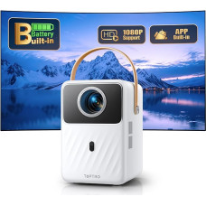 Mini projektorius Įmontuota baterija ir 