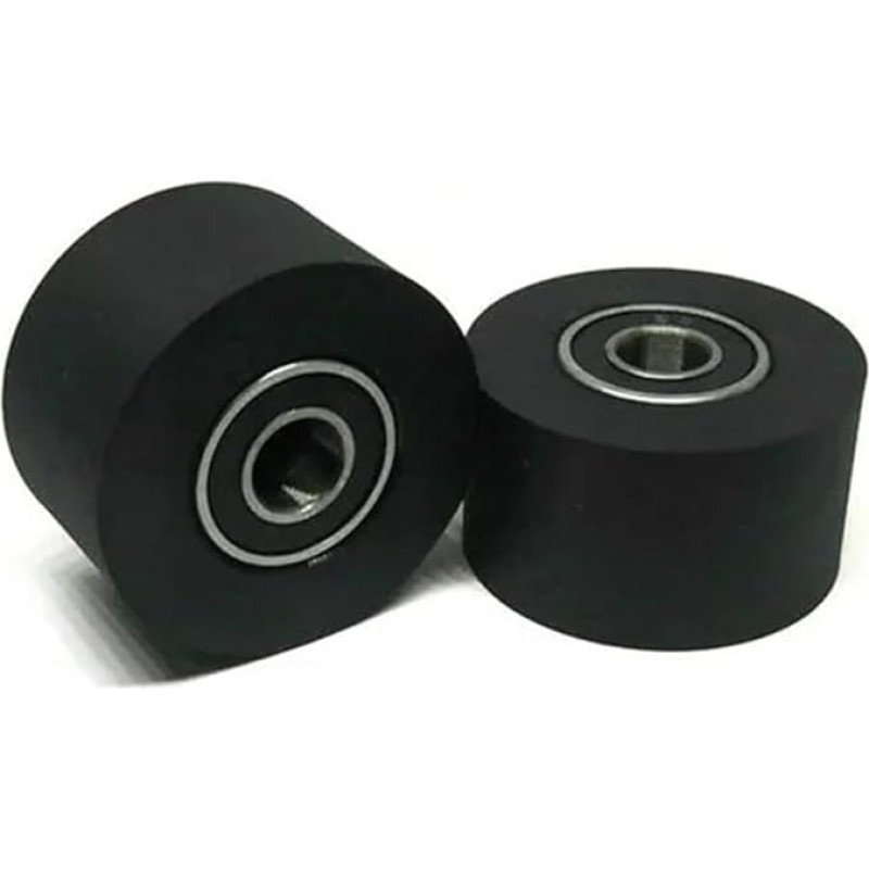 1 Stück 8 mm Innendurchmesser, 35 Durchmesser, Polyurethan-Formlager PUT69835-20, PU-beschichtete Rolle, x 20, weicher Kunststoff(10x30x50mm)