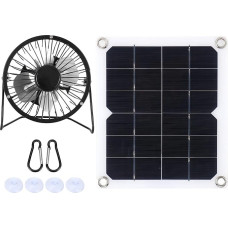 Photovoltaik-Solar panel für Heimtier-Hunde haus 10W Solar panel mit Kühl ventilator