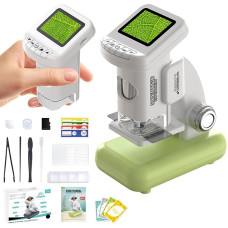 Tragbares Mikroskop 2 in 1