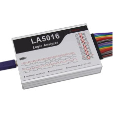 LA5016 USB loginis analizatorius su maksimaliu 500 m mėginių ėmimo greičiu 16 kanalų 10B mėginių