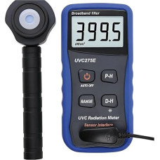 UV-Messgerät 245 nm-305 nm Skaitmeninis UVC-Strahlungsmessgerät Breitbandfilter Kurzwelliger Breitband-UV-Strahlungstester Ultraviolett-LED-Lichtdetektor