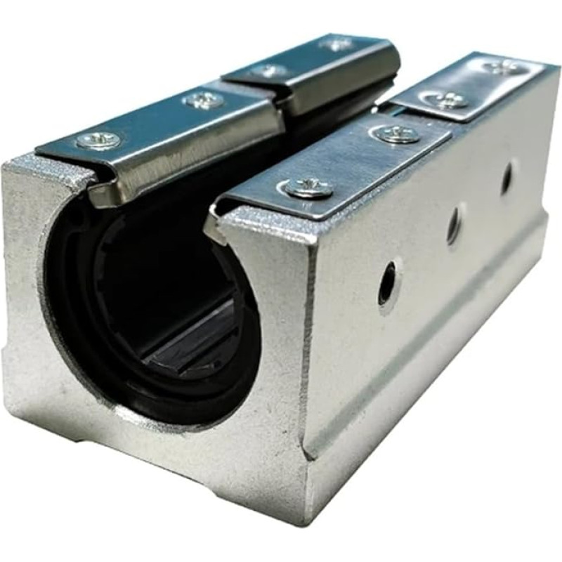 Atidarymo ir dėžutės tipo linijinis pluoštinis savaime sutepantis guolis Aliuminio guolių slankiklis SBR10L-50L (rudas, J1-SBR12L)