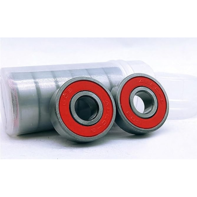 10 Stück Originallager for Motorräder/Elektrofahrzeuge 6301 6201 6201 6202 6204 6004 6203 6005 6304(6200 10x30x9)