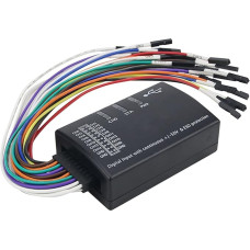 Skaitmeninis loginis analizatorius Mini 16 Loginis analizatorius USB 100 m Didžiausias mėginių ėmimo dažnis 1 Šešiakampis Versija 1.1.34 Palaikoma 1.2.10 Programinė įranga Osciloskopas