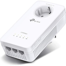 TP-Link TL-WPA8631P WLAN Powerline adapteris (dviejų dažnių WLAN 1200Mbit/s, AV1300 Powerline, 3 Gigabitiniai prievadai, papildomas įrenginys, skirtas ne vieninteliam naudojimui)