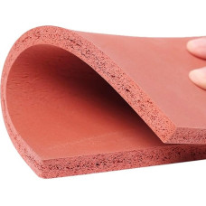 Sponge Board Press Mat, 80mm x 140mm Silikonschaumplatte Laminierpresse Maschine Matte Weichen Schwamm Blatt Pad(8mm)