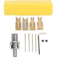 12 vnt. perlenkta pjovimo freza rinkinys Holzbearbeitung įrankis maršrutizatorius bitų aparatūra Accessoire Legierungstahl für Ebony Rosenholz Mahagoni