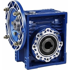 NMRV063 Schneckengetriebe-Drehzahlminderer 71B14 Flansch mit 14 mm Eingangswelle 28 mm Ausgangsbohrung Metallgetriebe