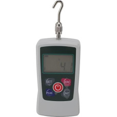 Asixxsix Skaitmeniniai jėgos matuokliai, 200N Push Pull matuoklis su integruotu jutikliu, N Lb Kg Oz, automobilio LCD ekrano apšvietimas, skirtas medžiagų mechanikai, produktų kūrimo kokybės kontrolei