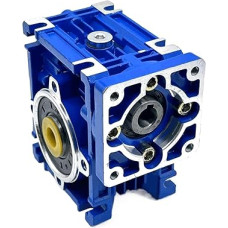 NMRV030 Schneckengetriebe-Drehzahlminderer 60 x 60 mm, 11 mm Eingangswelle, 14 mm Ausgangsbohrung for 60 Servomotor Metallgetriebe