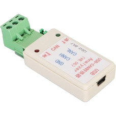 Asixxsix 232-zu-CAN-Konverter, Sicherer USB-zu-CAN-Analysator-Adapter aus PVC mit Hoher Konvertierungseffizienz für den Industriellen Einsatz