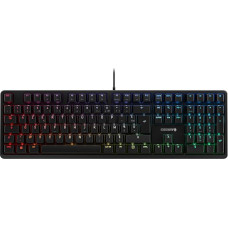 CHERRY G80-3000N RGB Mechanical Gaming Keyboard with RGB Lighting, French Layout (AZERTY), Wired, Original MX Silent Red Switches, Black
