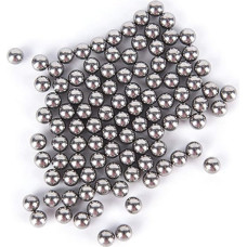 Lagerstahlkugeln, Lagerkugeln, Präzisionsstahlkugel, Stahlkugel, 5,1-5,9 mm, genau auf 0,01, hochpräzise, 1 kg - Präzision,80(11.9mm)