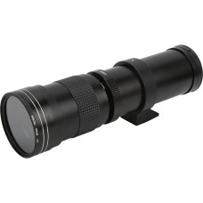 Annadue 420-800 mm teleobjektyvas su priartinimu F8.3-16 Rankinis teleobjektyvas, skirtas fotoaparatui su AI montavimu, skirtas D850 D810 D800 D780 D750 D700 D610 D500 D300 ir kt.