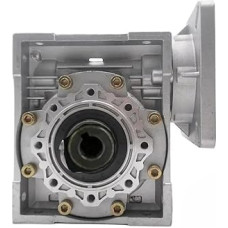 NMRV075 Schneckengetriebe-Drehzahlminderer, 110 x 110 mm Flansch mit 19 mm Eingangswelle, 28 mm Ausgangsbohrung for 110 Servomotor Metallgetriebe