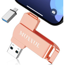 Atminties kortelė telefonui USB atmintinė 128 GB be programėlės atsisiuntimo 3 in 1 USB atmintinė Telefonas, bloknotas, OTG 