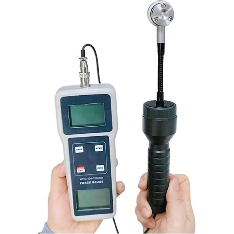 Tragbarer Schweißdrucktester WPG-104 Digitalanzeige Widerstandsschweißgerät Manometer Wägezelle ± 98N-±9800N, Gute Zähigkeit (WPG-104-100KG)