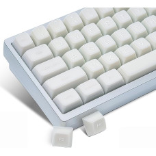 dagaladoo White Jade PBT Keycaps, Double Shot Keycaps, Translucent Keycaps, SA Profile Keycaps 61/64/68/84/87/100/104/108 mechaninei klaviatūrai (tik Keycaps)