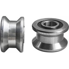 10 vnt. T22 T-Slot Lager Linie Walking Guide Laufrolle Lager 8x22,5x14,5x13,5mm