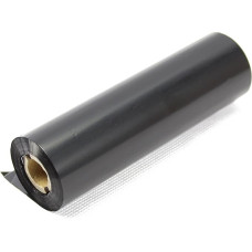 110 mm x 74 m juodos terminio perkėlimo juostelės Vaškinės dervos klasės 6 vnt. dėžutėje.