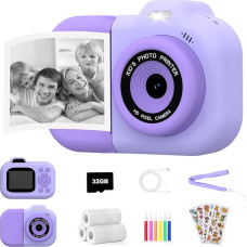 1080P skaitmeninis fotoaparatas vaikams, kalėdinė dovana, fotoaparatas mergaitėms berniukams nuo 3 iki 12 metų, žaislinis fotoaparatas, skirtas 4 5 6 7 8 9 10 11 12 metų vaikams