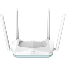 D-Link R15 Eagle PRO AI AX1500 Smart Router (AI Wi-Fi/Traffic Optimiser, AI Parental Control, Gigabit Ports, MU-MIMO, 1024 QAM, OFDMA, WPA3, D-Link Wi-Fi Mesh, Compatible with Alexa/Google Assistant)