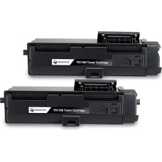 TK1160 tonerio kasetė, suderinama su Kyocera ECOSYS P2040DN P2040DW P2050DN P2040 DN P2040 DW 2040DN 2040DW spausdintuvais (2 juodos spalvos)