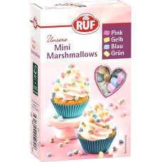 RUF Mini zefyrai Pastelinių spalvų pelės šoninė, skirti tortams ir keksiukams puošti, karštiems gėrimams gardinti