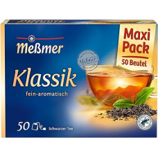 Meßmer Classic | 50 Tea Bags | Vegan | Gluten Free | Lactose Free | 87.5 g